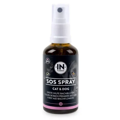 IN-FLUENCE SOS Emergency Spray for Dogs and Cats, 50 ml