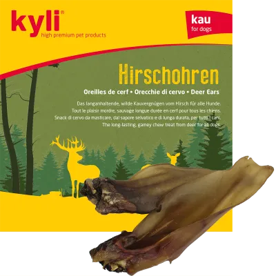 kyli Hirschohren 10 Stück