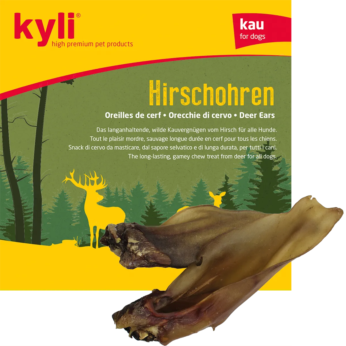 kyli Hirschohren 10 Stück