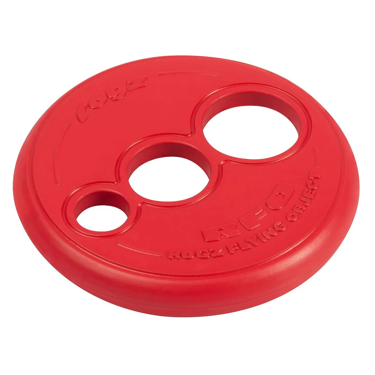 rogz Mini Flying Floating Frisbee rot (16.5cm)