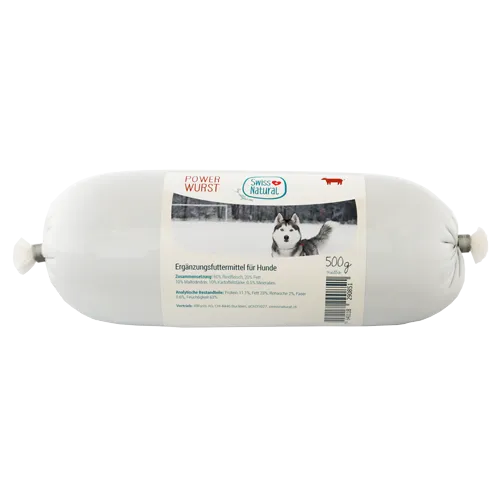 Swiss Natural Power Wurst 500g