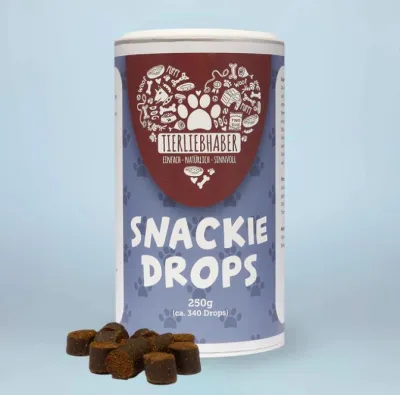 Tierliebhaber Snackie Drops 250g