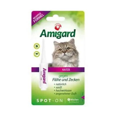 Amigard Zeckenmittel für Katzen Einzelpackung Spot-on