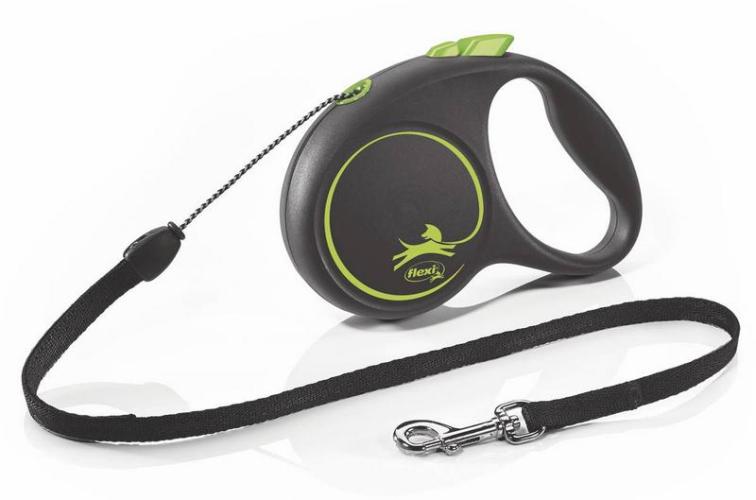 Flexi Black Design Seil M, 5m, grün max 20kg