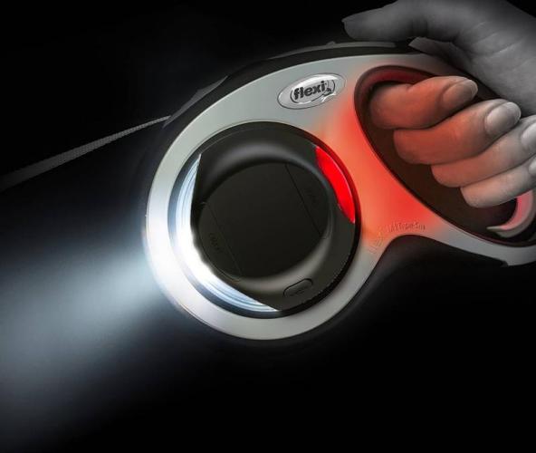 LED-Licht mit Akku + USB, hellgrau