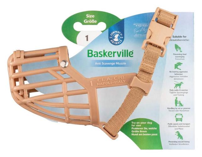 Maulkorb Baskerville T9, 8.5x34cm