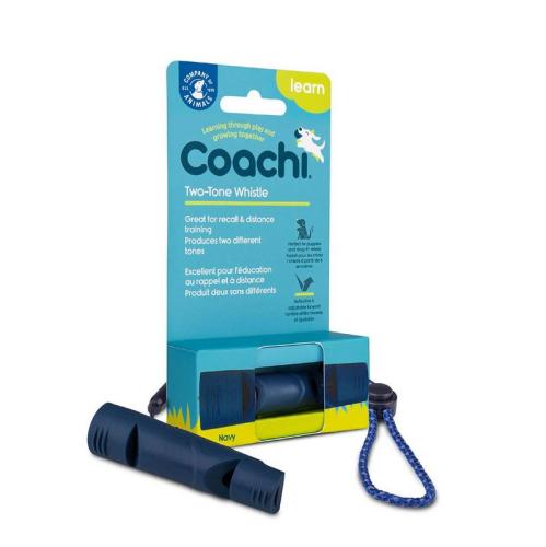 Coachi Training Pfeife 2 tons, blau