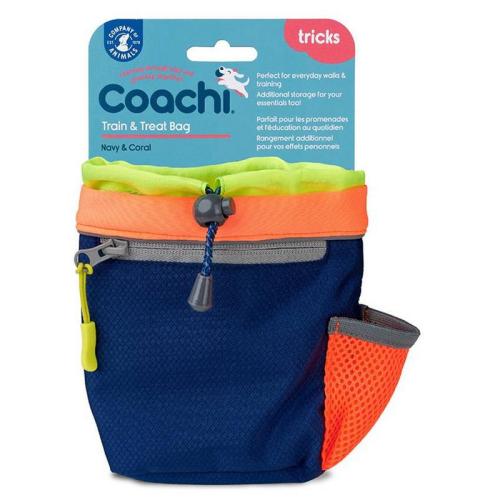 Coachi Train & Treat Bag, blau