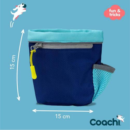 Coachi Train & Treat Bag, blau