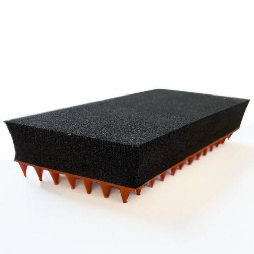 Gummibürste, 4.5 x 12.5 cm