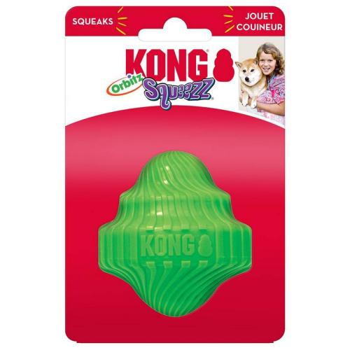 KONG Squeezz Orbitz Spin Top M/L, 11.45 cm, assortiert