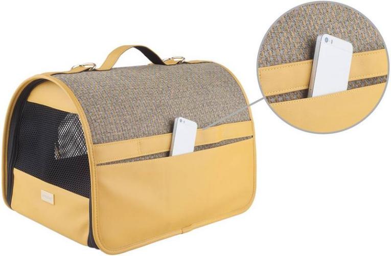 Transporttasche Morgan M, 42x26x26 cm, gelb