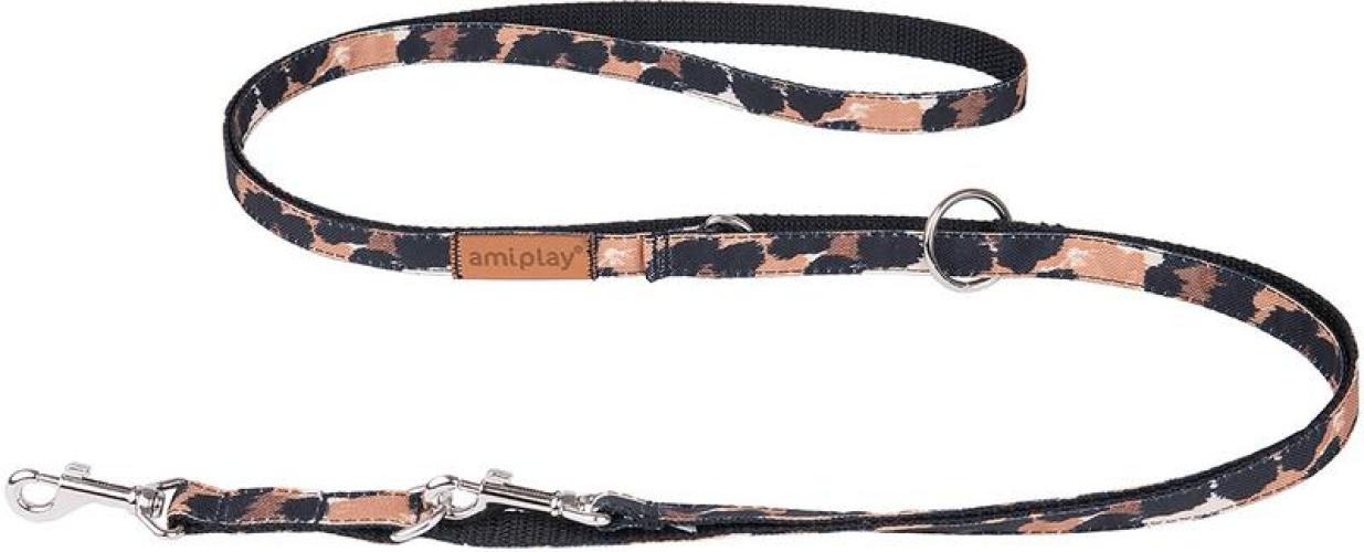 leine-safari-s-100-200-x-1cm-leopard-83273