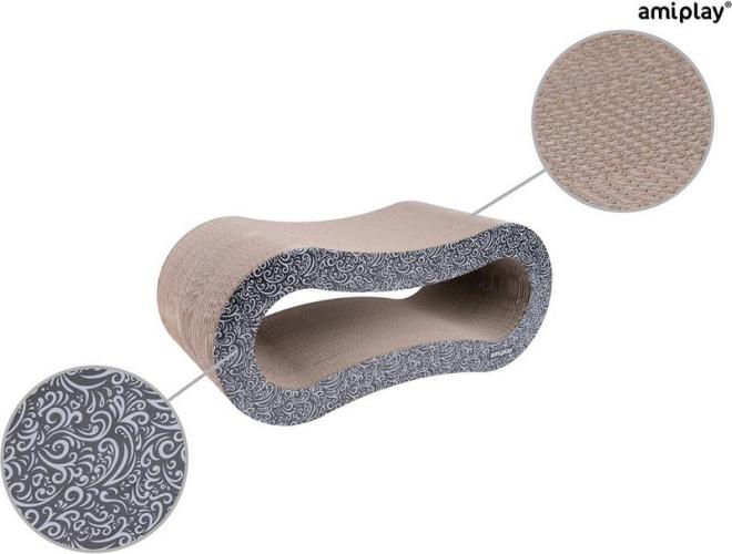 Kratzbrett Vision, 56 x 25 x 23 cm, schwarz