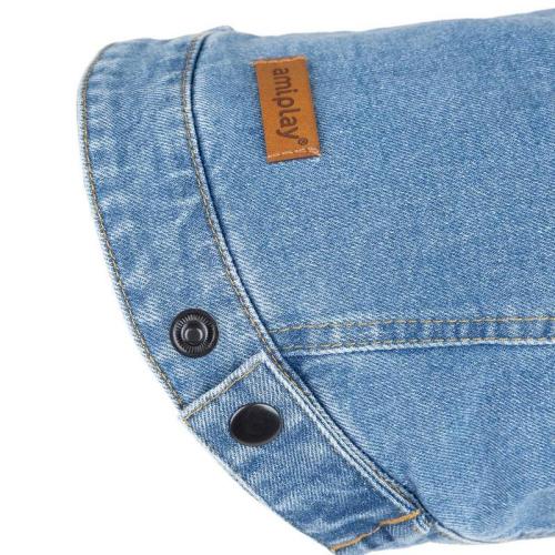 Hoodie DENIM, 25 cm, hellblau