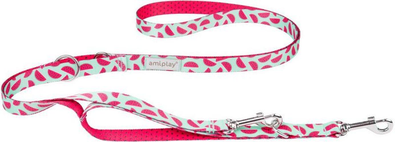 leine-be-happy-melon-m-20mm100-200-cm-83234