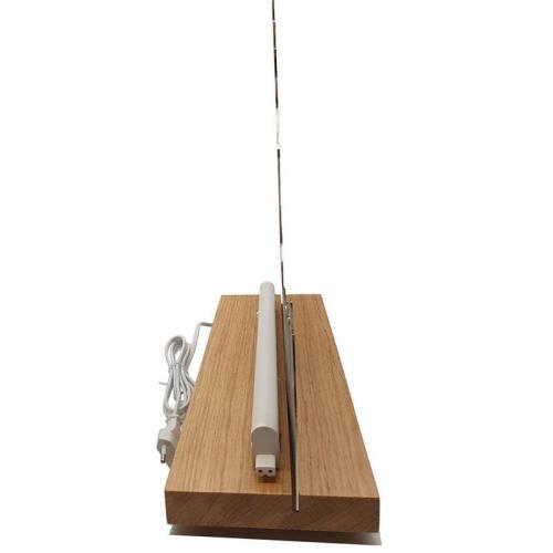 Hirsch-Lampe aus Metall, 37x15xH36 cm