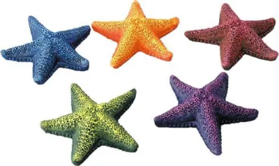 Dekor-Sortiment Seestern, 8.5 cm, 3 x 5 Stück assortiert
