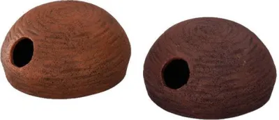 Dekor Höhle, 8.5 cm, braun