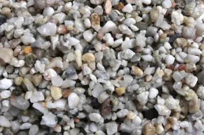 Aquariengrund Kies, Ø 3-6 mm, hell, 2 kg