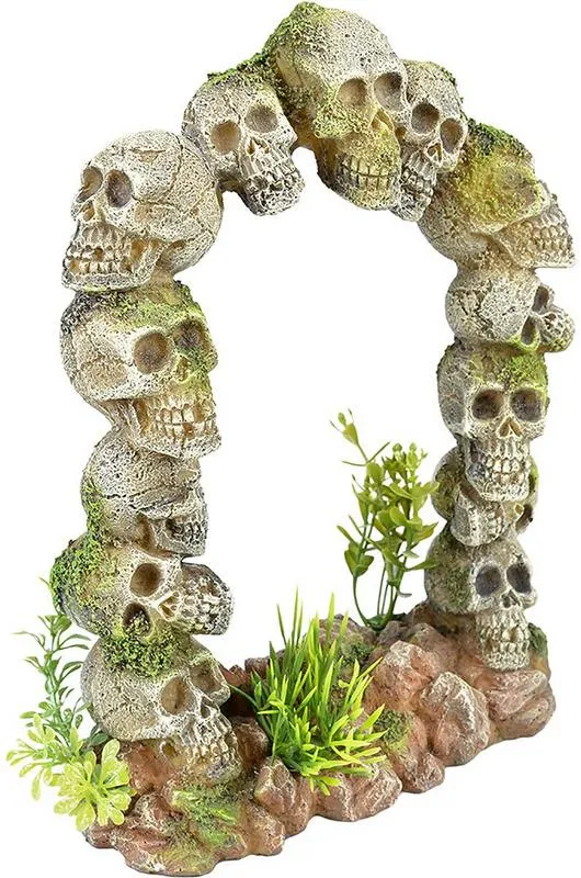 Dekor Totenkopf, 18x8.5x23.5cm