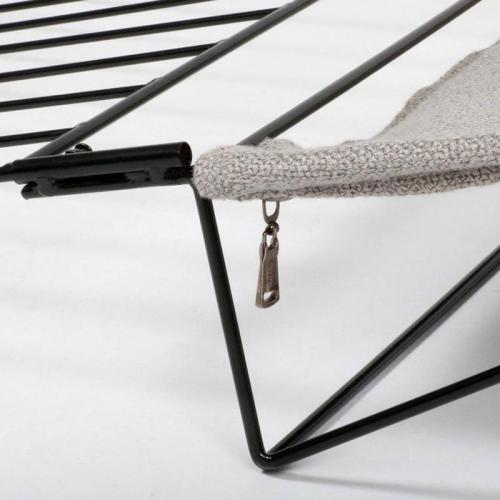 Radiatorbett 2in1 OLIVER, 45x35x10 cm, grau