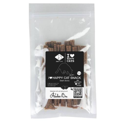I Love Happy Cat Snack-Beef Sticks, ca. 70g - 11cm