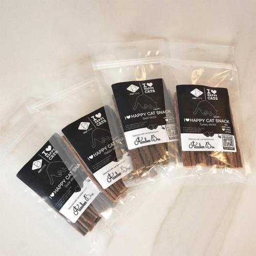 I Love Happy Cat Snack - Chicken & rabbit sticks, ca. 70g - 11cm.