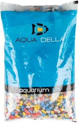 Aquariengrund Kies, Ø 6-9 mm, mehrfarbig retro, 2kg