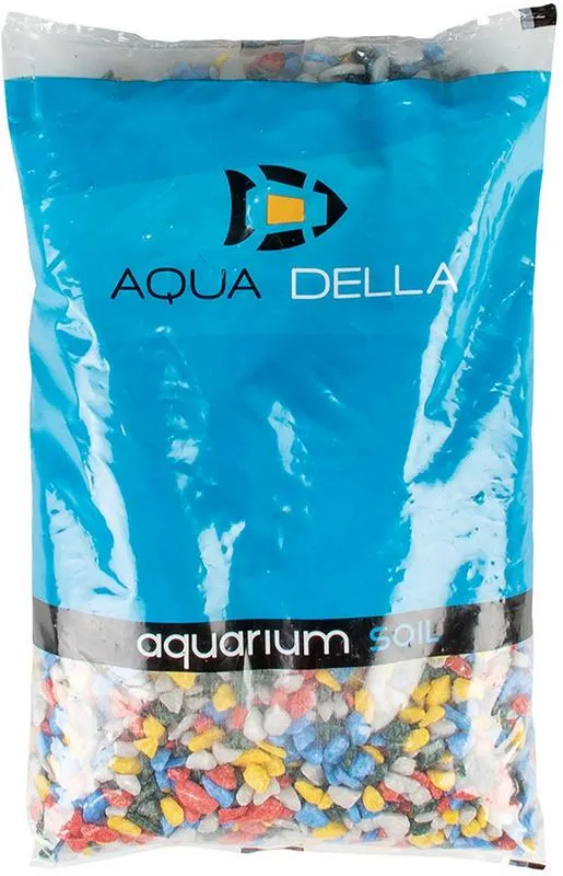 Aquariengrund Kies, Ø 6-9 mm, mehrfarbig retro, 2kg