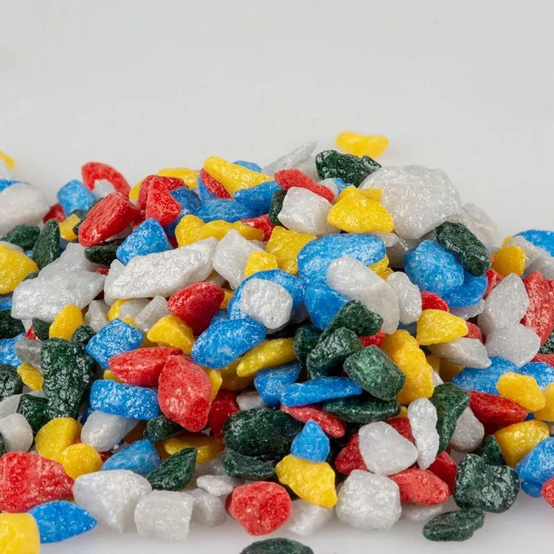 Aquariengrund Kies, Ø 6-9 mm, mehrfarbig retro, 2kg