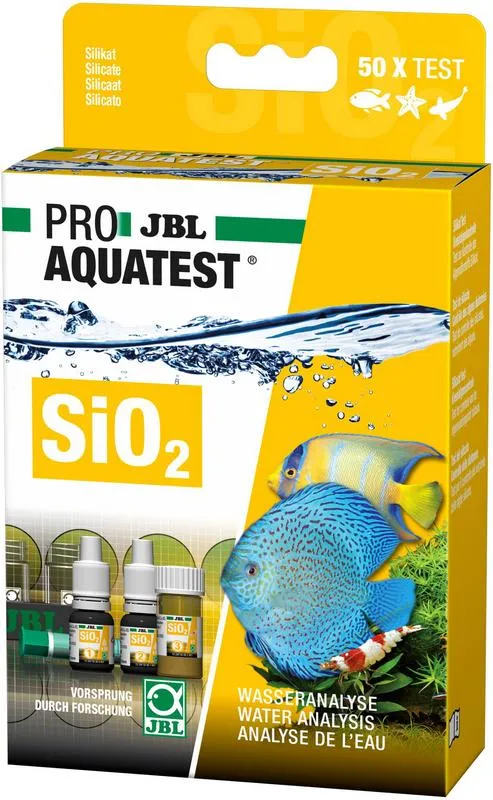 JBL PROAQUATEST SiO2 Silikat Wassertest, ca. 50 Messungen