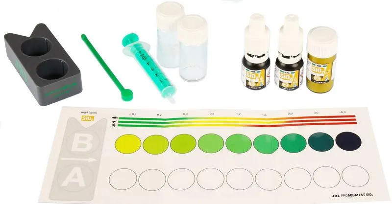 JBL PROAQUATEST SiO2 Silikat Wassertest, ca. 50 Messungen