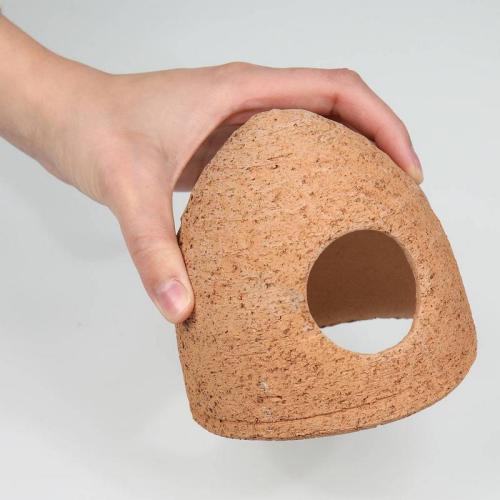 JBL Keramikablaichhöhle, Ø 11.5 cm H 11.5 cm, braun