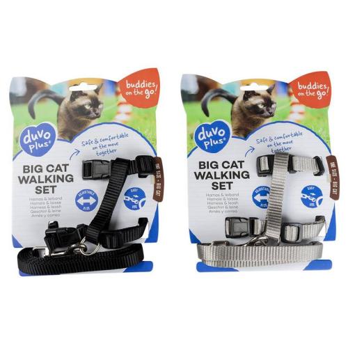 Katzengeschirr Unifarben, 30-50 cm, assortiert