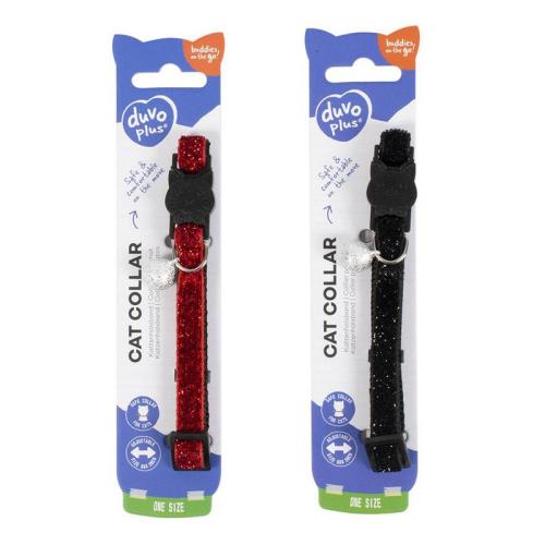 Katzenhalsband Pailletten, 20-30 cm, assortiert