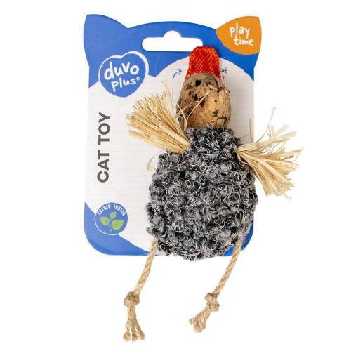 Cork Ente Katzenspielzeug, 13x8x3cm