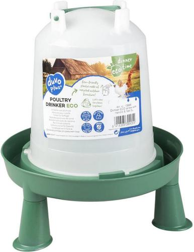 Trinker ECO mit Füssen, 7l, Ø 32 cm, H 35 cm, grün