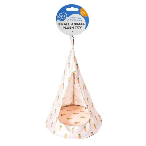 Hänge-Tipi Karotte Plüsch, 23x23x42cm