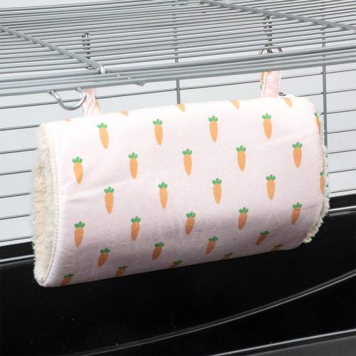 Hängetunnel Karotte Plüsch, 27x12x12cm