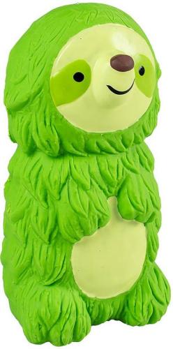 Latexspielzeug Faultier, 6.5x5.5x13cm, grün