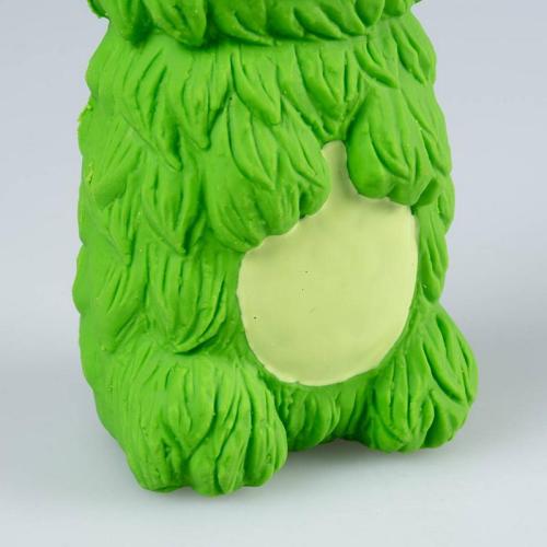 Latexspielzeug Faultier, 6.5x5.5x13cm, grün