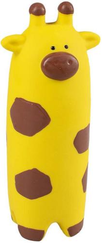 Latexspielzeug Giraffe, 7x6x16cm, gelb