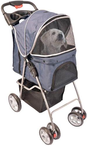 Pet Buggy, 4 Räder, 80x46x100cm