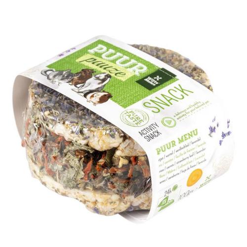 PUUR Snack Reis, Gemüse, Lavendel, 130 g