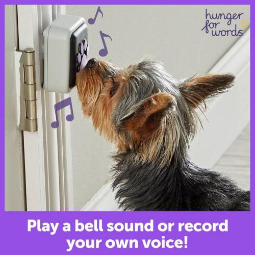 Hunger For Words Talking Pet Doorbell
