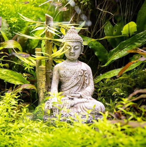 Aqua Ornaments Statue Zen, 12x9x16cm