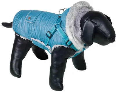 Hundemantel "POLAR 2 in 1", petrol, 44 cm