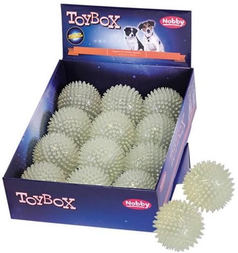 TPR Noppen Ball "Glowing", Ø9cm