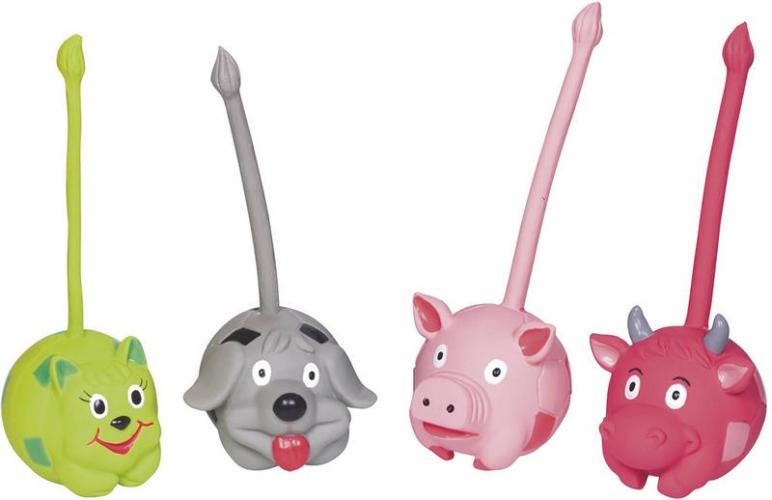 Tiere aux Latex, 7.5 - 20 cm/18 Stk., Farben und Motiv sortiert